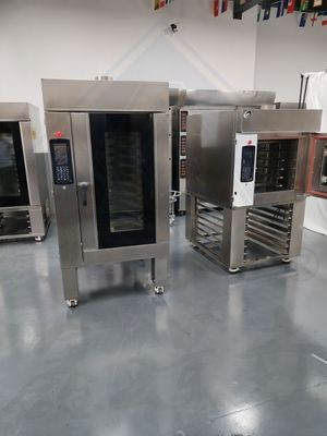 Elektrische 15 Trays Industrieofen für die Automation von Bäckereien in Bäckereien