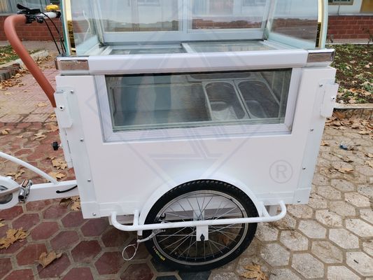 Snack Food Maker Süßes Sortiment Eiscreme Fahrradkarre Mobilkostkarre 2450*930*970mm