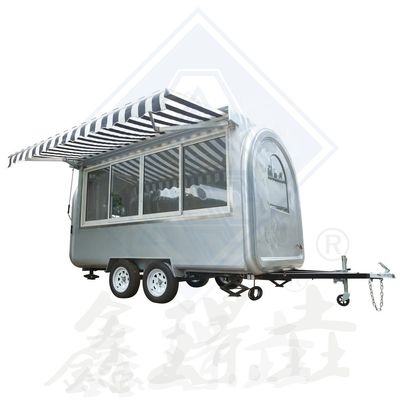 Lange Lebensdauer Mobilfutterwagen für den Outdoor- und Indoor-Schnellkaffee-Service