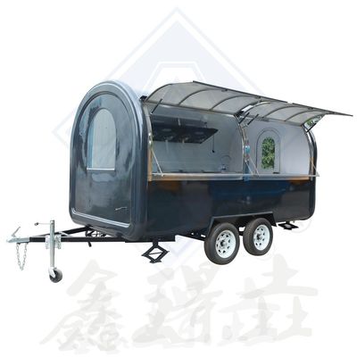 Lange Lebensdauer Mobilfutterwagen für den Outdoor- und Indoor-Schnellkaffee-Service