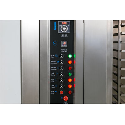 220V/380V geeignet Bäckerei Halbautomatisch 16 32 64 Schalen Drehöfen für französisches Brot