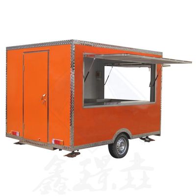 Freizeit-Fast-Food-Ausrüstung kundenspezifischer Lebensmittel Snack Truck für mobile Pommes Frites Verkauf