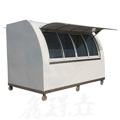 Gefertigt kommerzieller Hot Dog-Wagen mit 285*200*215 Größe und Mais Rohstoff