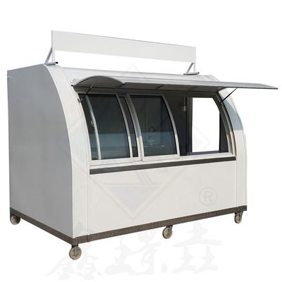 Gefertigt kommerzieller Hot Dog-Wagen mit 285*200*215 Größe und Mais Rohstoff