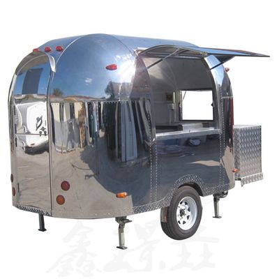 Gefertigt kommerzieller Hot Dog-Wagen mit 285*200*215 Größe und Mais Rohstoff