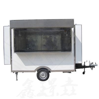 Gefertigt kommerzieller Hot Dog-Wagen mit 285*200*215 Größe und Mais Rohstoff