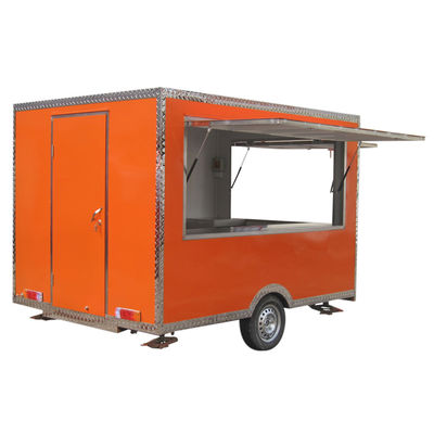 Mobiles Lebensmittelkarren nachhaltiges Süßmais-Dog-Wagen Pizza Bbq für Bäcker