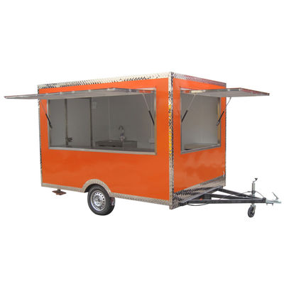 Mobiles Lebensmittelkarren nachhaltiges Süßmais-Dog-Wagen Pizza Bbq für Bäcker