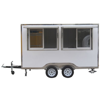 Fast-Food-Stand-Wagen mit Ausrüstung Langer Lebensdauer und Videotechnischer Support