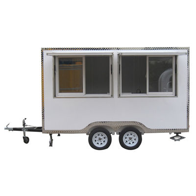 Fast-Food-Stand-Wagen mit Ausrüstung Langer Lebensdauer und Videotechnischer Support