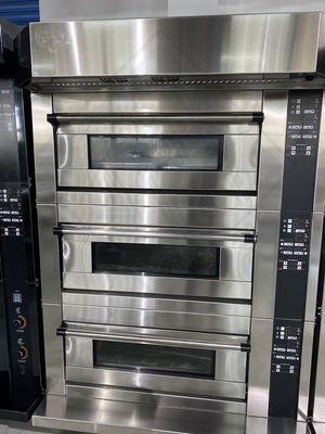 1 Deck 1 Tray Elektrischer Deckofen Die notwendige Ausrüstung für Brotbaukunternehmen