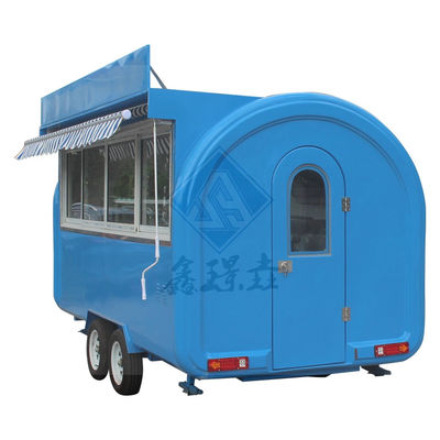 Designed Dim Sum Food Cart für Snacks und Kaffee Verkauf 2300*1650*2300mm