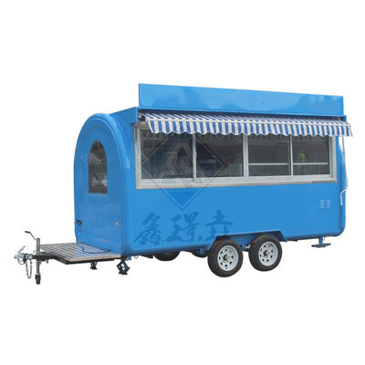 Designed Dim Sum Food Cart für Snacks und Kaffee Verkauf 2300*1650*2300mm
