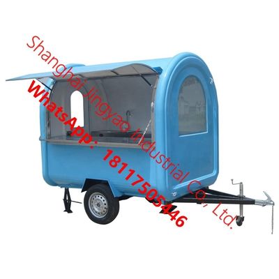 Rohstoff Obst JY-BT400 Hot Dog-Wagen 1500 kg Kapazität und Tornado Kartoffel-Wagen
