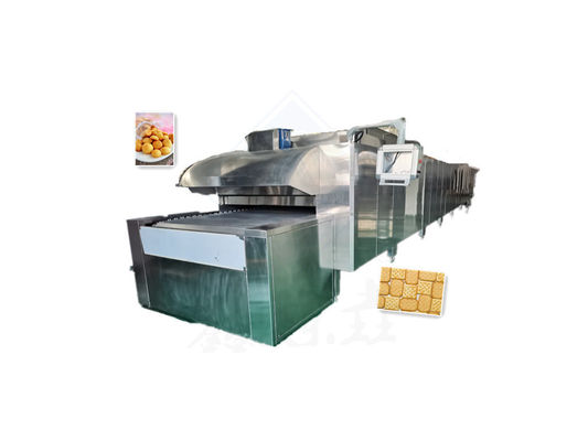 Einfacher zu bedienender Tunnelofen zum Backen von perfektem Brot und Kuchen aus Edelstahl