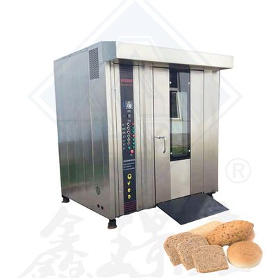 16 Trays Gas rotierendes Brot Backofen für Bäckereien Lebensmittelindustrie Ausrüstung