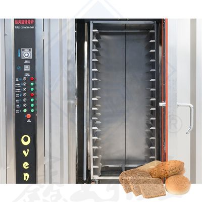 Einfache Bedienung 16/32 Tray Elektrische Konvektionsofen mit Heißluftbrenner und verbessern
