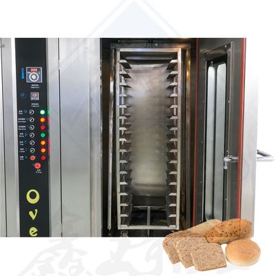 16 Trays Kapazität Gasbackofen für das Backen und Rotiserieren in industriellen Umgebungen