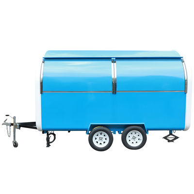 Snack Food Maker für Straßenkuchen Bäckerei Pfannkuchen Crepe Cupcake Kekse Kaffee Hot Dog Mobile Food Cart