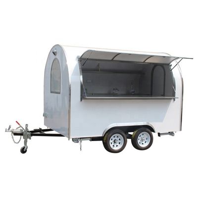 Snack Food Maker Motorisierter Lebensmittelwagen 1500kg Schleppwagen mit Tornado Kartoffel und Getränke
