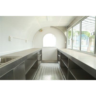 Outdoor-Gastronomiewagen mit Snack-Funktion
