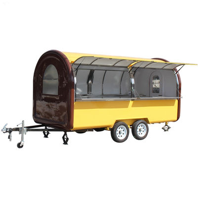 Outdoor-Gastronomiewagen mit Snack-Funktion