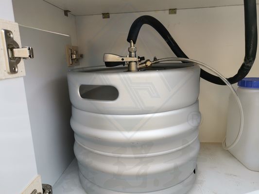 Elektro-Dreirad-Verkaufswagen aus isoliertem Edelstahl für Eis und Gemüse