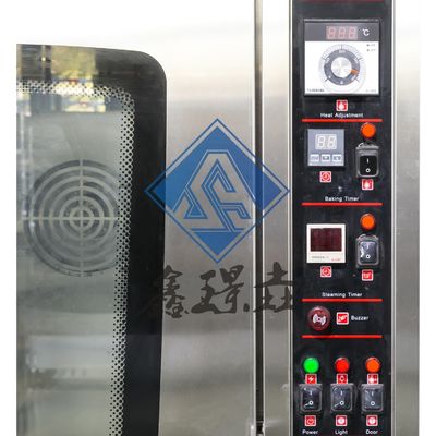 Einfache Bedienung 5 Trays Elektrischer Konvektionsofen zum Backen von Brot, Pizza und Kuchen