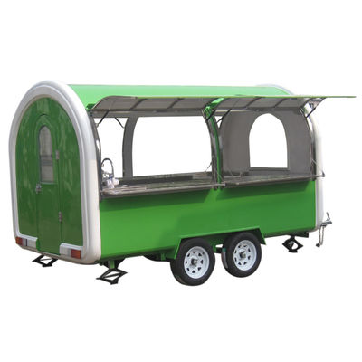 Donut Mobile Cart für Druckereien Multifunktionsgetriebe Verkaufswagen