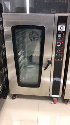 Nahrungsmittelverarbeitungsmaschine 10 Schalen Elektro-Gas-Hochluftkonvektionsofen zum Backen