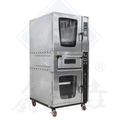 Nahrungsmittelverarbeitungsmaschine 10 Schalen Elektro-Gas-Hochluftkonvektionsofen zum Backen