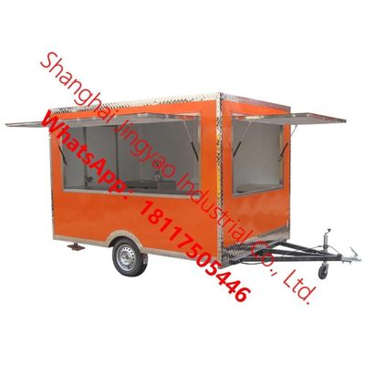 Wasser Rohstoff 1,5 kW mobile Lebensmittelkarre/Vending-Lebensmittelfahrzeug/mobile Lebensmittelfahrzeug JY-BT300
