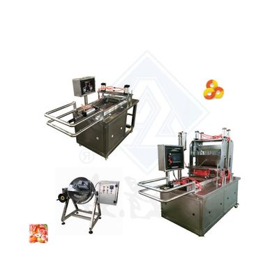 500 kg Pektin-Bär-Süßigkeiten-Ablagermaschine für die Großspanne-Süßigkeiten-Produktion