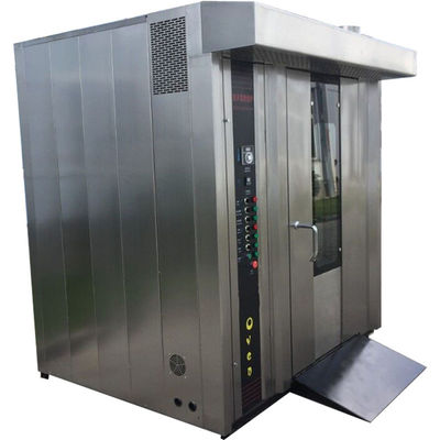 Doppeltrolleys Diesel-Rack-Ofen mit 34 Trays Rotations-Rack-Konvektions-Ofen bei 380v Spannung