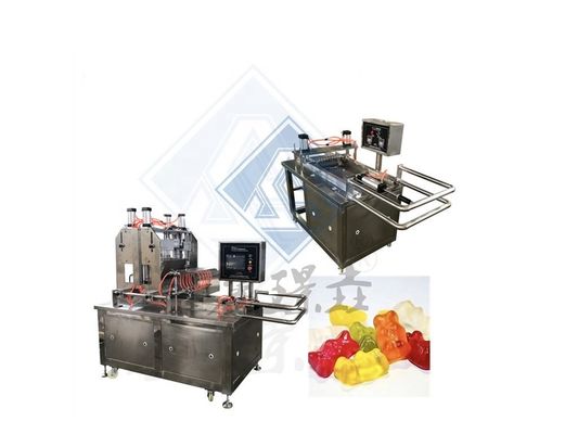 1900*980*1700 5g Produktionslinie Bohnen-Depositor-Formmaschine zur Herstellung von Jelly Candy