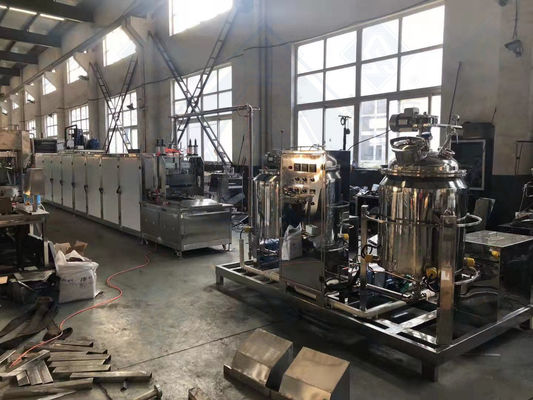 Soft Pectin Candy Vollautomatische Süßgummi Produktionslinie mit Edelstahlmaterial