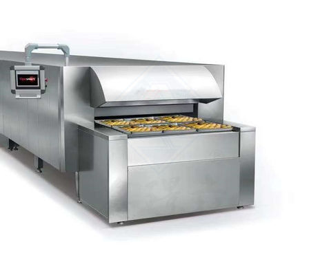 Elektrischer Ofen zum Backen von Keksen und Kartoffelchips in 22,5 x 32,5 x 24,5 cm Tunnelgestaltung