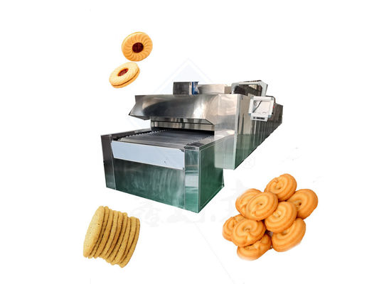 Elektrischer Ofen zum Backen von Keksen und Kartoffelchips in 22,5 x 32,5 x 24,5 cm Tunnelgestaltung