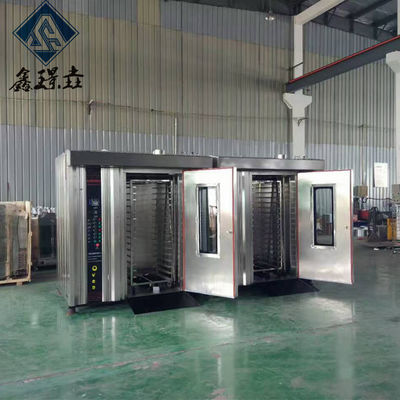 Nach-Service Video-Technischer Support 32 Trays Gas-Rotationsregal Ofen für Bäckerei Kuchen