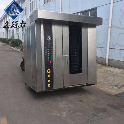Nach-Service Video-Technischer Support 32 Trays Gas-Rotationsregal Ofen für Bäckerei Kuchen