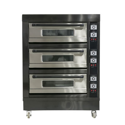 Elektrische Deck-Ofen 2 Deck 2 Tray perfekt für die Anwendungen in Gemüseverarbeitungsbetrieben