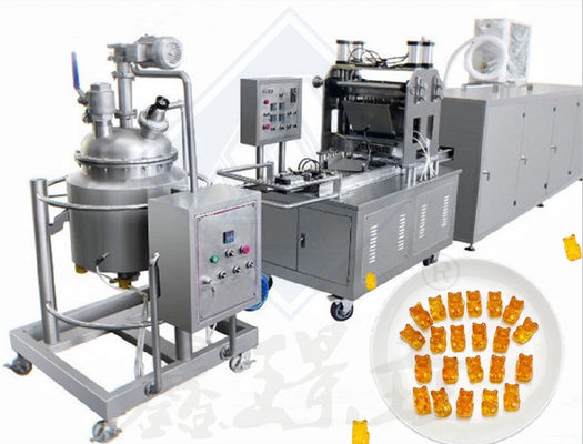 220V / 380V Stromquelle Edelstahl Gelatine Pektin Gummi Bär Ablagermaschine