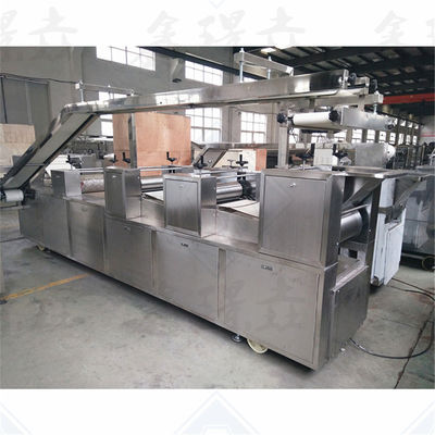 Doppelfarbiger Baguette Brotbaustunnel Ofen mit Maisrohstoff und PLC-Steuerung