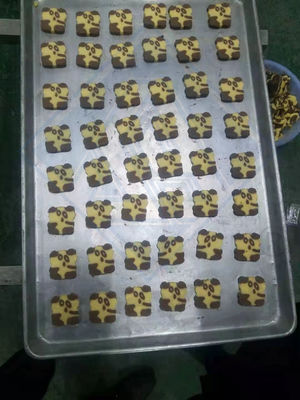 Doppelfarbiger Baguette Brotbaustunnel Ofen mit Maisrohstoff und PLC-Steuerung