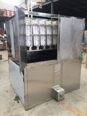 TECUMSEH Kompressor Industrie-Eismaschine aus Edelstahl mit einer Kapazität von 2T 3T 5T pro Tag