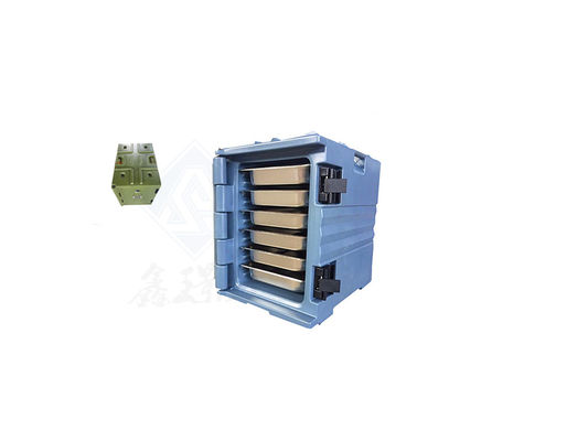 Isolierte Lebensmittellieferbox aus individuell angepasster Farbe und konstante Temperatur für Lebensmittel