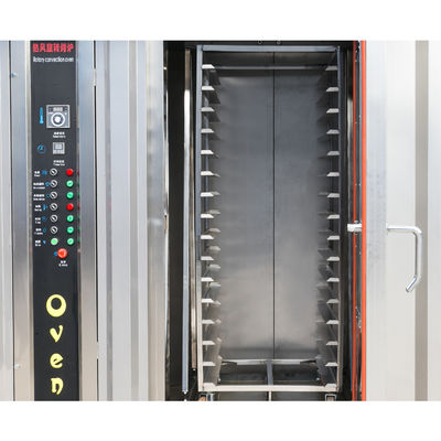 Leistung Gas-Typ rotierenden Ofen für Kuchen Lebensmittel rotierenden Toast Gebäck Kekse von Real