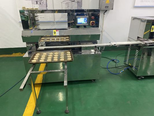 Automatische Kubba Sandwich Biscuit Füllmaschine mit Formfunktion