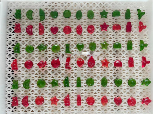 Einfache Installation Automatische Gummi-Making-Maschine für Süßgellie Produktionslinie