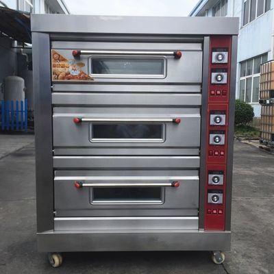 2020 Aluminium Dutch Oven Bake Deck Oven mit Gasenergie und Temperaturbereich 30-400